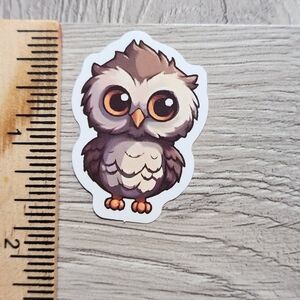 10/$10 Owl Sticker Bird Hoot Owlet Colorful Cartoon